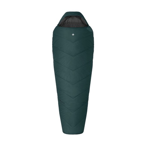 Śpiwór Alpinus Fiber Pro 800 dla praworęcznych, zielony- 58861