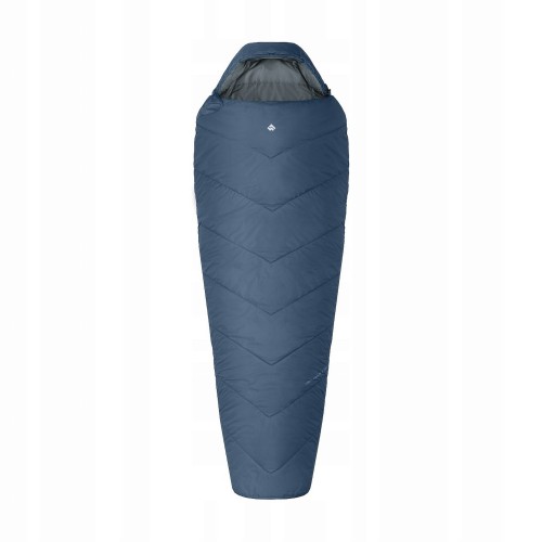 Śpiwór Alpinus Fiber Pro WS 1300 dla leworęcznych, szałwiowy- 58870