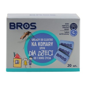 Wkłady Bros do urządzenia elektro 20 szt dla dzieci