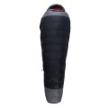 Śpiwór puchowy Robens Serac 900 dla leworęcznych -20C (195 cm) - czarny- 58901