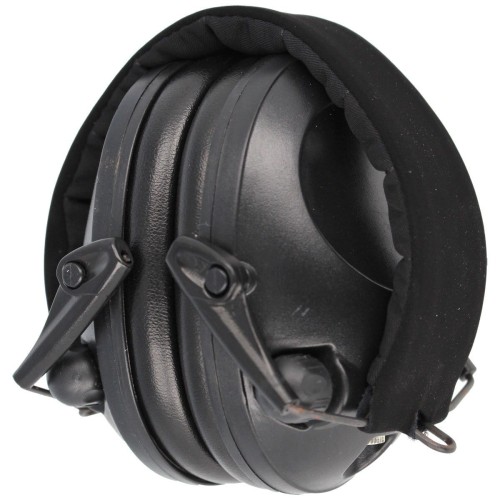 Ochronniki słuchu aktywne Mil-Tec Defenders Black (16243002)-1 58906