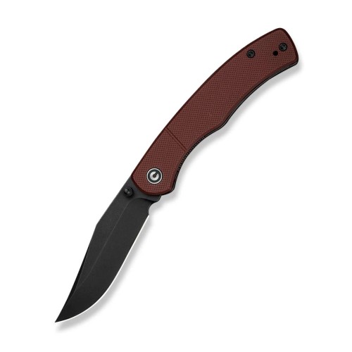 Nóż składany Civivi Clingman Burgundy G10, Black Stonewashed Nitro-V by Taylor Martin Best Damn EDC (C23065-2)-1 58966
