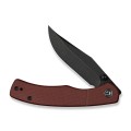 Nóż składany Civivi Clingman Burgundy G10, Black Stonewashed Nitro-V by Taylor Martin Best Damn EDC (C23065-2)-4 58966