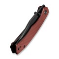 Nóż składany Civivi Clingman Burgundy G10, Black Stonewashed Nitro-V by Taylor Martin Best Damn EDC (C23065-2)-7 58966