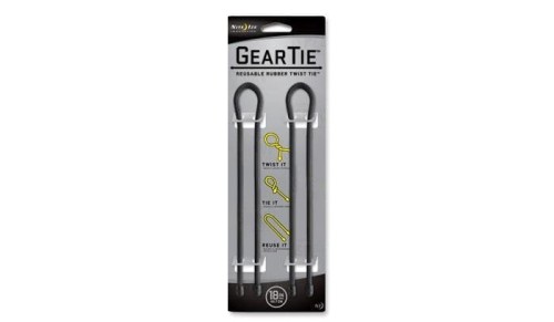 Nite Ize - Gear Tie 18" - Czarny - 2Pack - GT18-2PK-01-1 59017