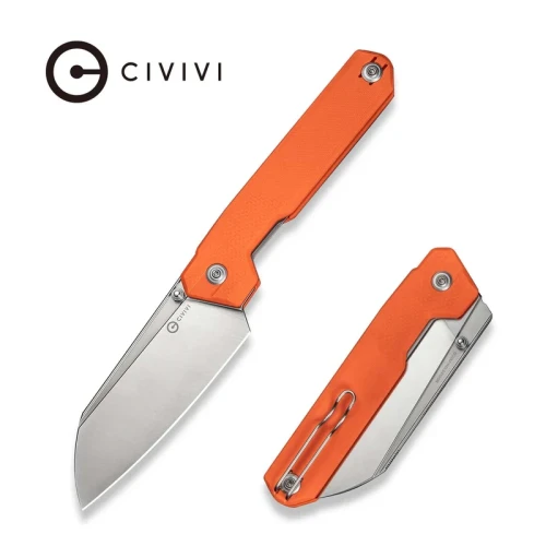 Nóż składany Civivi Hid Orange G10, Satin 14C28N by Ostap Hel (C23008-4)-1 59045
