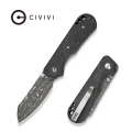 Nóż składany Civivi Crabby Shredded Carbon Fiber, Damascus by Ken Onion Jr. (C24055-DS1)-1 59047