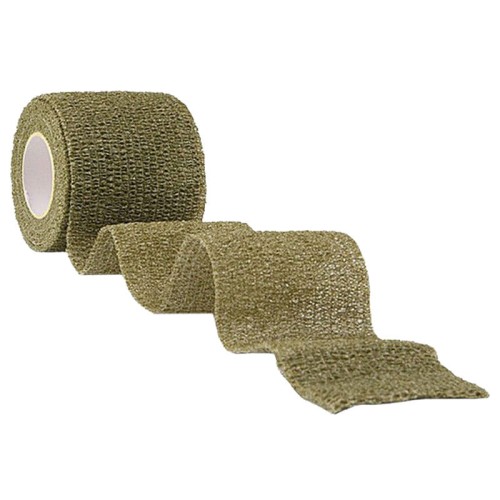 Taśma maskująca Mil-Tec 50 mm 4,5 m oliwkowa- 59062