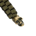 Przywieszka do noża M-Tac Cuboid Skull Black/Olive paracord (10285201)-2 59067