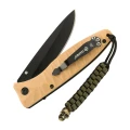 Przywieszka do noża M-Tac Cuboid Skull Black/Olive paracord (10285201)-4 59067