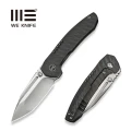 Nóż składany WeKnife Micro Trogon Tiger Stripe Titanium, Satin M390 by Brian Brown (WE24043-3)-1 59077