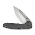 Nóż składany WeKnife Micro Trogon Tiger Stripe Titanium, Satin M390 by Brian Brown (WE24043-3)-7 59077
