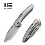 Nóż składany WeKnife Micro Trogon Gray Titanium, Polished Bead Blasted M390 by Brian Brown (WE24043-2)