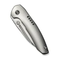 Nóż składany WeKnife Micro Trogon Gray Titanium, Polished Bead Blasted M390 by Brian Brown (WE24043-2)-5 59078