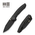 Nóż składany WeKnife Micro Trogon Black Titanium, Black Stonewashed M390 by Brian Brown (WE24043-1)-1 59079