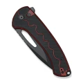 Nóż składany Sencut Squiggy Burgundy/Black G10, Black 9Cr18MoV (S24082A-3)-4 59083