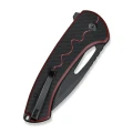 Nóż składany Sencut Squiggy Burgundy/Black G10, Black 9Cr18MoV (S24082A-3)-5 59083