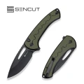 Nóż składany Sencut Squiggy Black/Green G10, Black 9Cr18MoV (S24082A-2)-1 59084