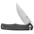 Nóż składany Sencut Crowley S21012-2 black micarta-4 59131