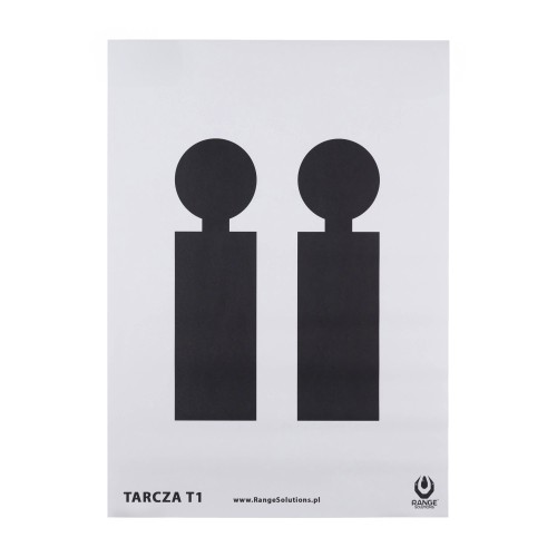 Tarcze strzeleckie Range Solutions T1 50szt- 59153