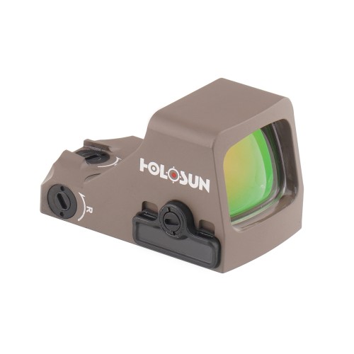 Holosun - Kolimator otwarty HS507K Open Reflex SubCompact Pistol Sight - FDE - HS507K-X2-FDE-1 59192
