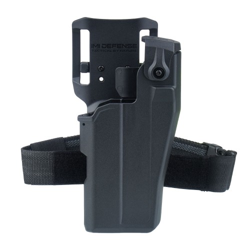 IMI Defense - Kabura zewnętrzna OWB RDL3 Level 3 Light Bearing & Red Dot Sight Holster - Glock - Prawa - Czarna - IMI-RDL3-1 59244