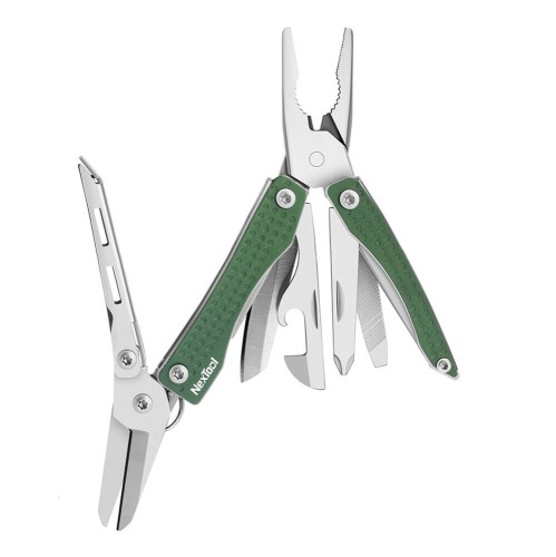 NexTool - Multitool Mini Flagship - 10 Narzędzi - Zielony - NE20050-GREEN-1 59285