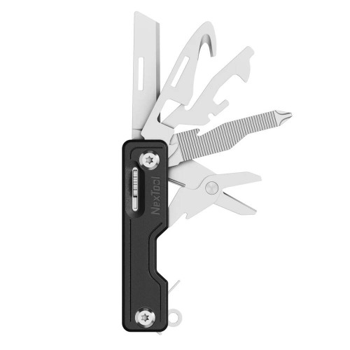NexTool - Scyzoryk wielofunkcyjny - 10 narzędzi - Czarny - NE20096-1 59292