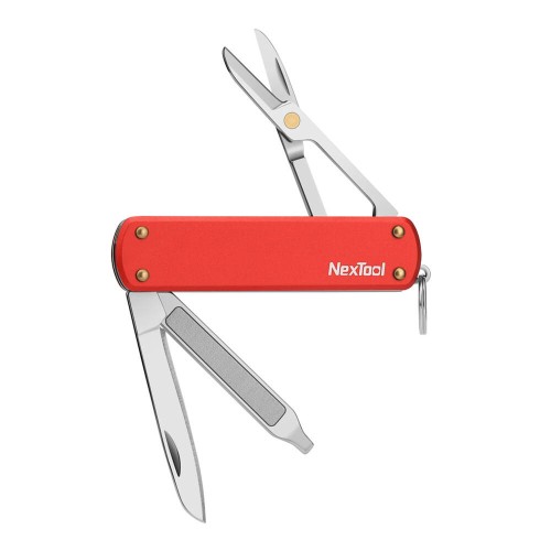 NexTool - Scyzoryk Mini Pocket Knife - 4 narzędzia - Czerwony - NE0142-RED-1 59293
