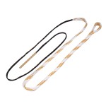 Łuszczek - Wycior sznurowy do broni kulowej - Mosiężna końcówka -  6,5mm - 1-024 - 6,5