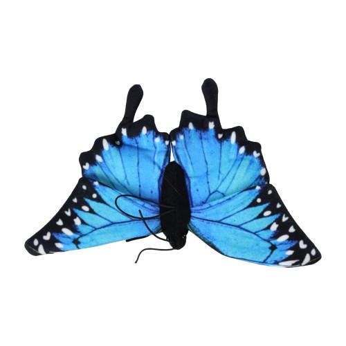 Maskotka Uni-Toys Niebieski motyl 25 cm- 59374