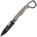 Nóż składany Extrema Ratio MH-STEALTH Desert Aluminium, Black N690 (04.1000.0483/BLK/TM)-1 59380