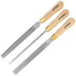 Zestaw pilników do metalu Mikov Narex Profi 3 szt. 250 mm (854303)