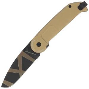Nóż składany Extrema Ratio BF2 CD Desert Aluminium, Desert Warfare N690 (04.1000.0145/DW)