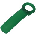 Otwieracz do słoików Brix JarKey, Transparent Green ABS-1 59452