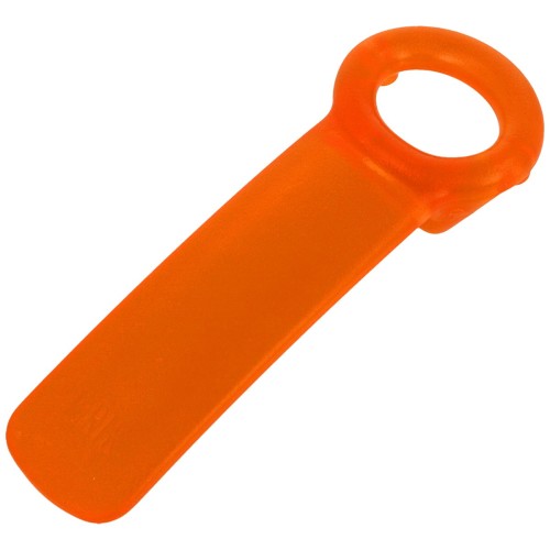 Otwieracz do słoików Brix JarKey, Transparent Orange ABS-1 59453
