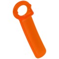 Otwieracz do słoików Brix JarKey, Transparent Orange ABS-2 59453