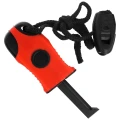 Krzesiwo Barbaric 33285 Fire Starter Red/Black z kompasem-3 59463