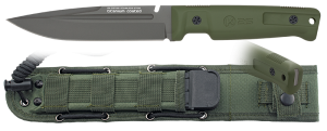 Nóż K25 RK-32756 Green Rubber, Titanium-Coated 4Cr13Mov