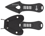 Nóż na szyję K25 RK-32759 Black Steel, Black Titanium-Coated 7Cr17Mov