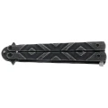 Nóż składany motylek Martinez Albainox Balisong Gray Stone Steel, Gray Stonewashed 3Cr13MoV (02105)-2 59497
