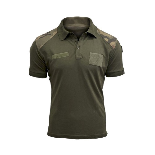 Koszulka polo męska Texar WP, oliwkowa-1 59541  | 73112