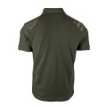 Koszulka polo męska Texar WP, oliwkowa-3 59541  | 73112