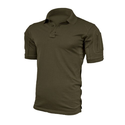 Koszulka polo męska Texar Elite Pro, oliwkowa-1 59547  | 73103