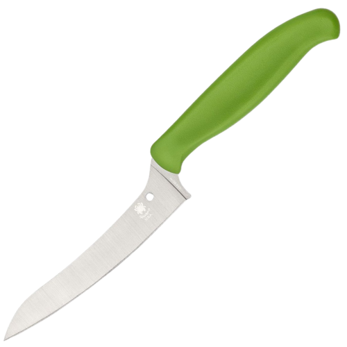 Nóż kuchenny Spyderco Z-Cut Pointed Tip Green Polypropylene, Satin CTS BD1N (K14PGN)-1 59572 