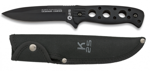Nóż K25 RK-31574 Black Aluminium, Black Titanium 7Cr17MoV-1 59586 