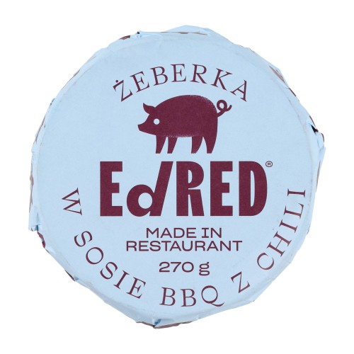 Konserwa Ed Red Originals Żeberka w sosie BBQ z chili 270 g- 59690 
