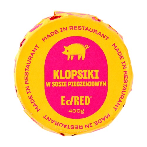 Konserwa Ed Red Casual Klopsiki w sosie pieczeniowym 400 g- 59701 