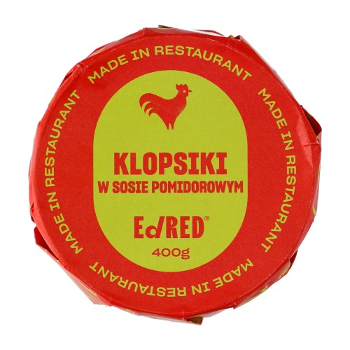 Konserwa Ed Red Casual Klopsiki drobiowe w sosie pomidorowym 400 g- 59702 