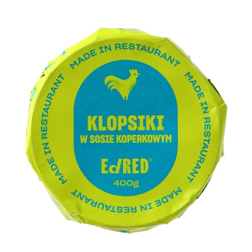 Konserwa Ed Red Casual Klopsiki drobiowe w sosie koperkowym 400 g- 59703 